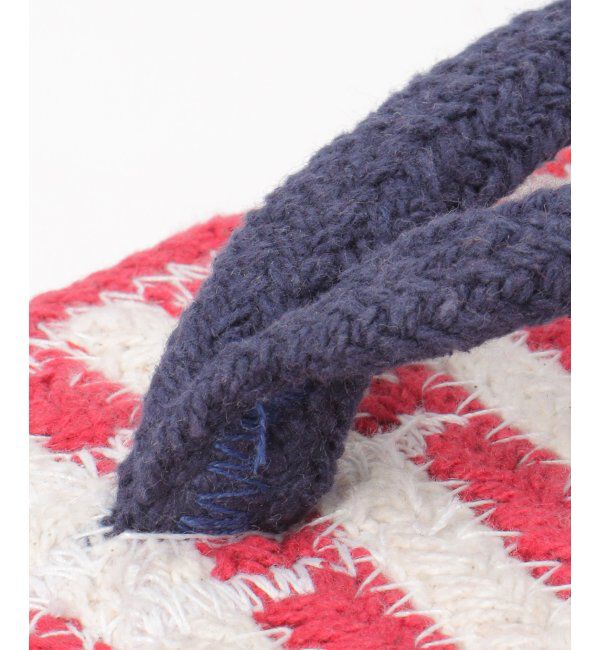 Lbc with Life「ボーダー柄コットンサンダル」|ルームシューズ|