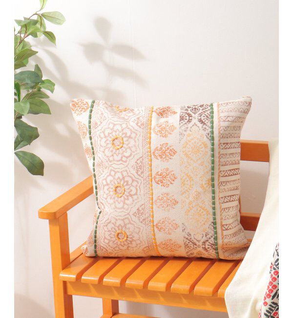 Lbc with Life「クッションカバー　インド綿 手織り」|クッション・クッションカバー|