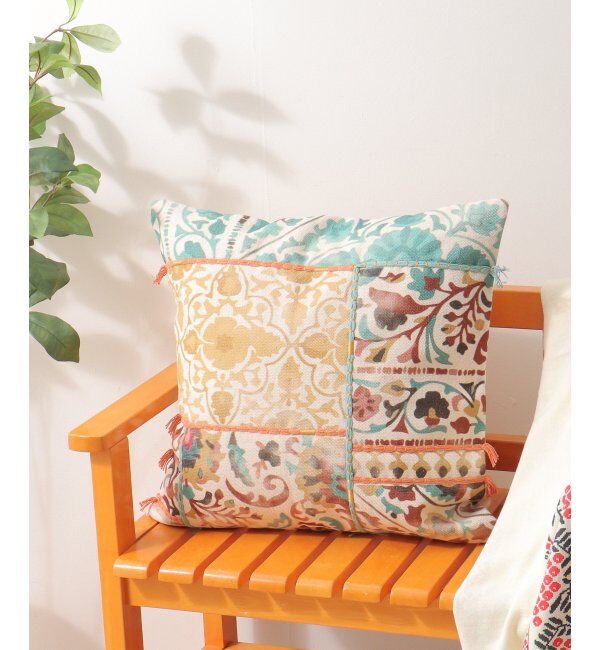 Lbc with Life「クッションカバー　インド綿 手織り」|クッション・クッションカバー|ブルーケイ