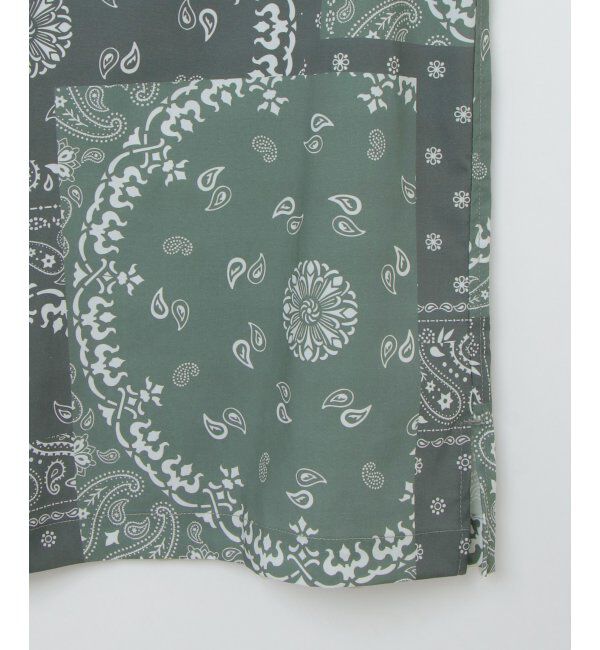 VENCE share style「バンダナプリントシャツ」|Tシャツ・カットソー|