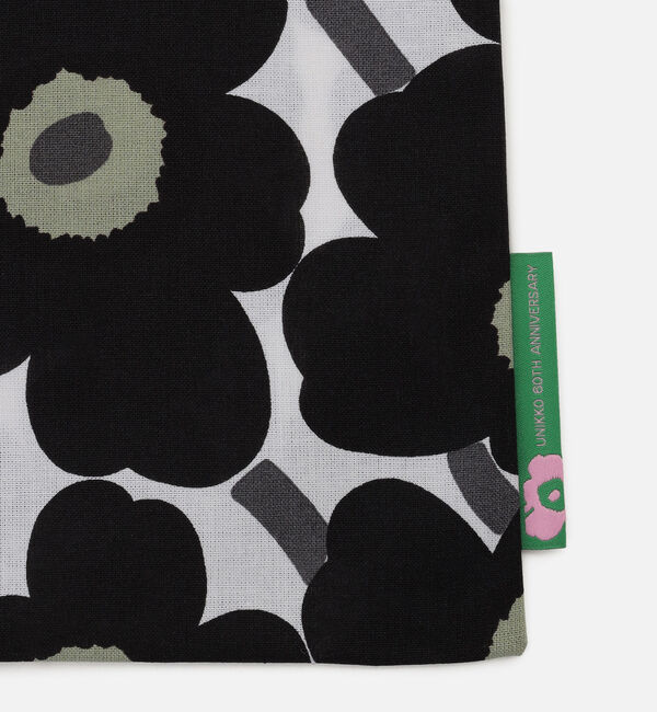 Marimekko「【日本限定】8月デザイン Mini Unikko 60th マンスリーファブリックバッグ 27x33cm」|トートバッグ|