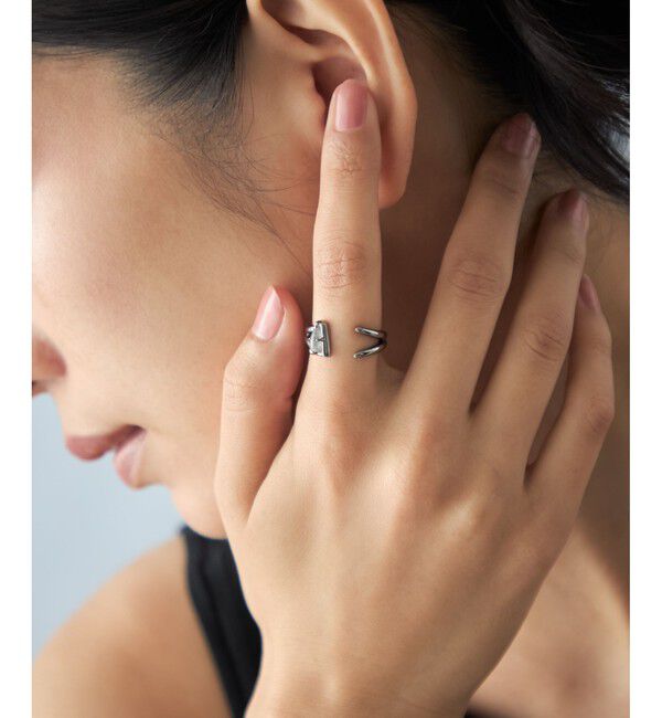 Jouete「[スペシャル] フォークリング セット ラブラドーライト」|リング|