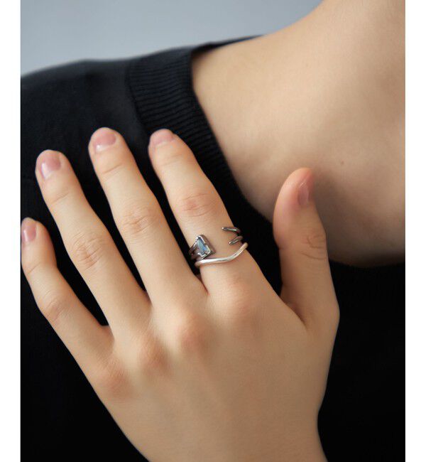 Jouete「[スペシャル] フォークリング セット ラブラドーライト」|リング|