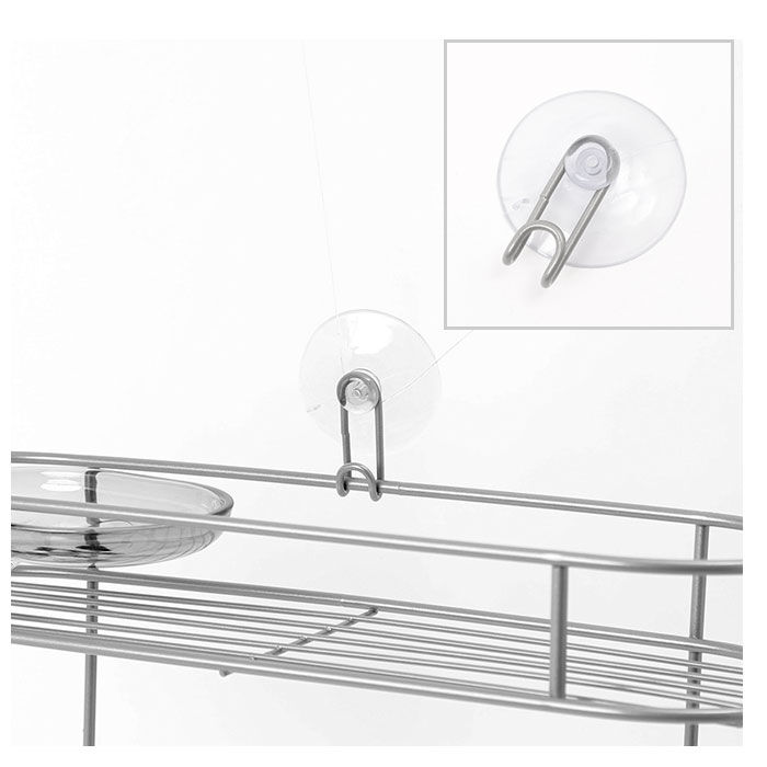 BACKYARD FAMILY「シャンプーラック ステンレス 通販 3段  ワイド ボトルラック バスラック バスカウンター」|その他|