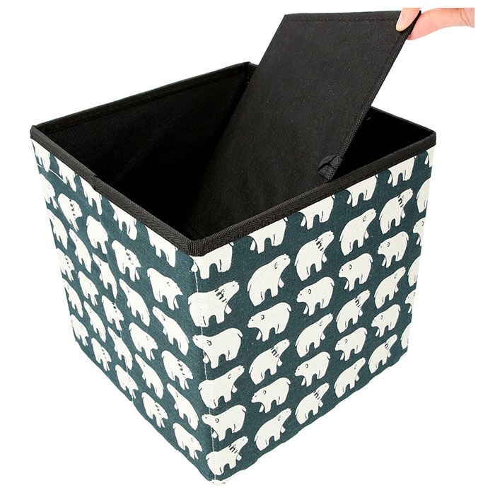 BACKYARD FAMILY「スツール 収納 おしゃれ 通販 椅子 折りたたみ かわいい 北欧風 四角 折りたたみ椅子」|その他|