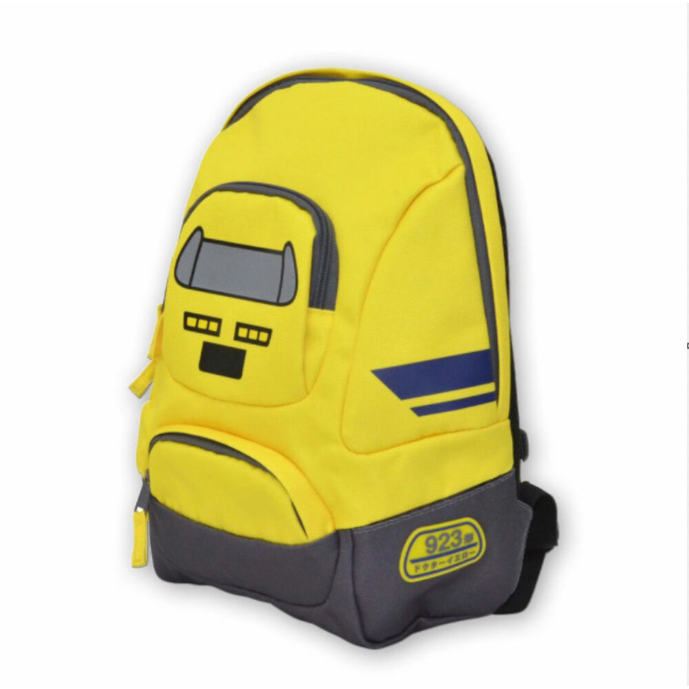 BACKYARD FAMILY「電車 リュック 通販 電車リュック リュックサック 鉄道リュック バッグ かばん キッズ 男の子」|リュック|イエロー1