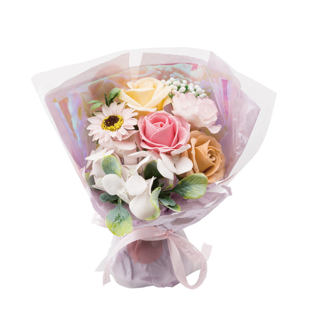 BACKYARD FAMILY「ソープフラワー 花束 通販 ブーケ アーティフィシャルフラワー ソープフラワーギフト 造花」|その他|ピンク1