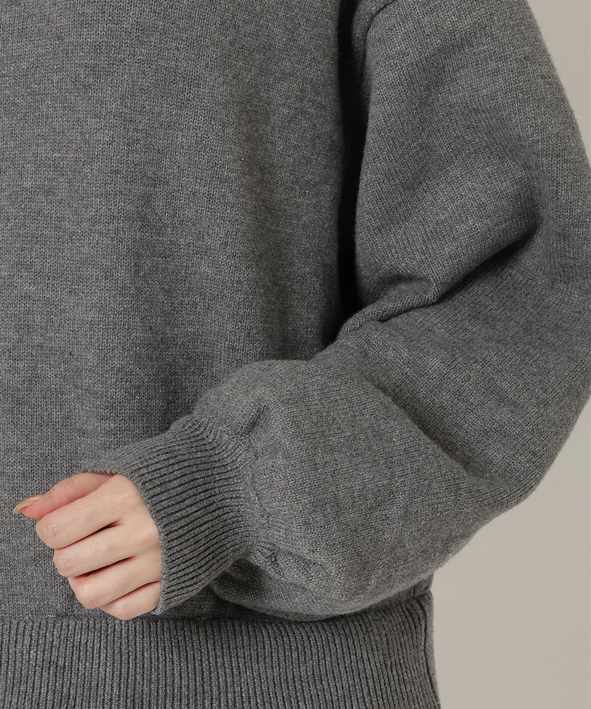 REDYAZEL「フリルドッキングニットトップス」|ニット・セーター|