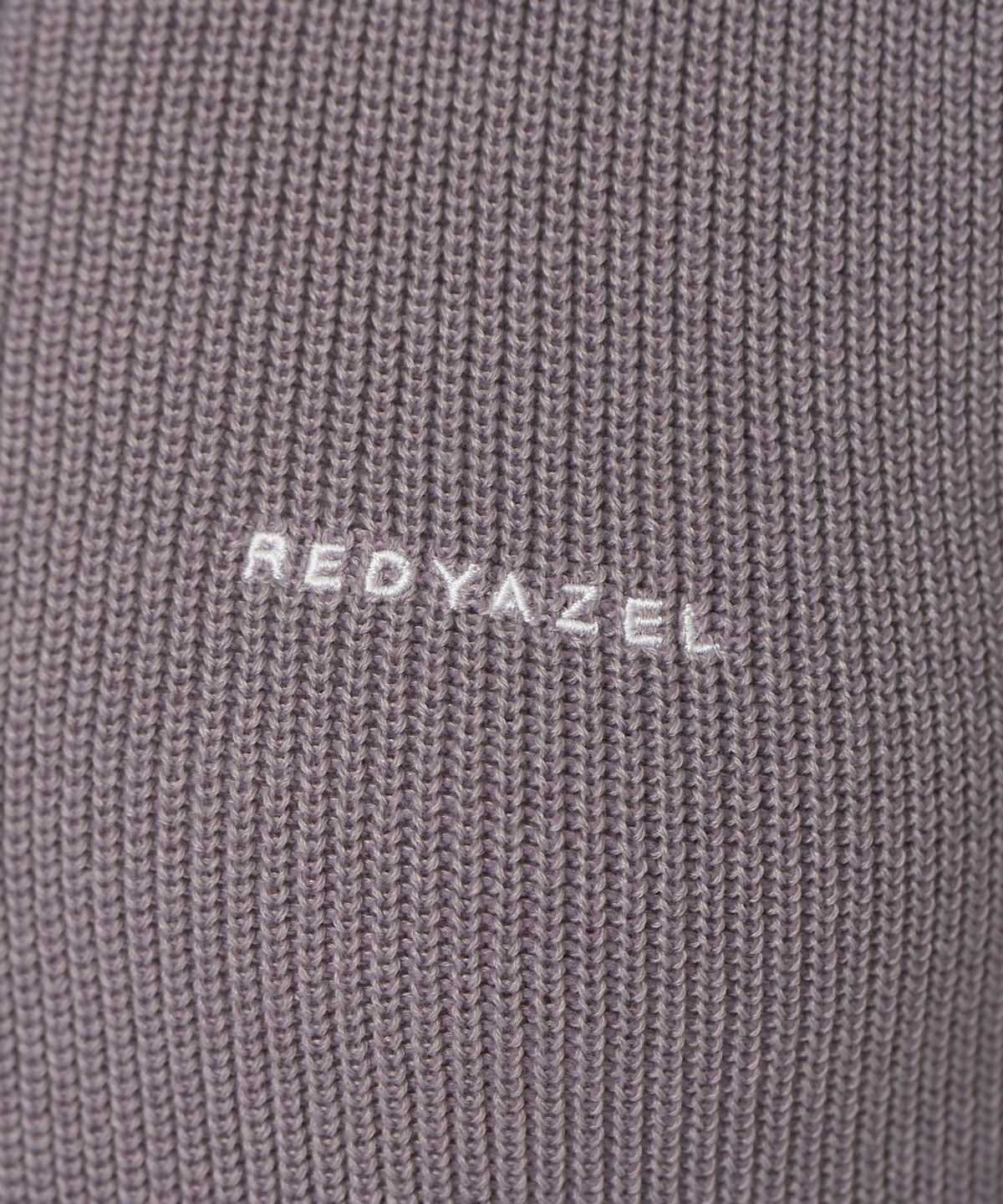 REDYAZEL「バイカラーポロニットロングスリーブミニワンピース」|ワンピース|