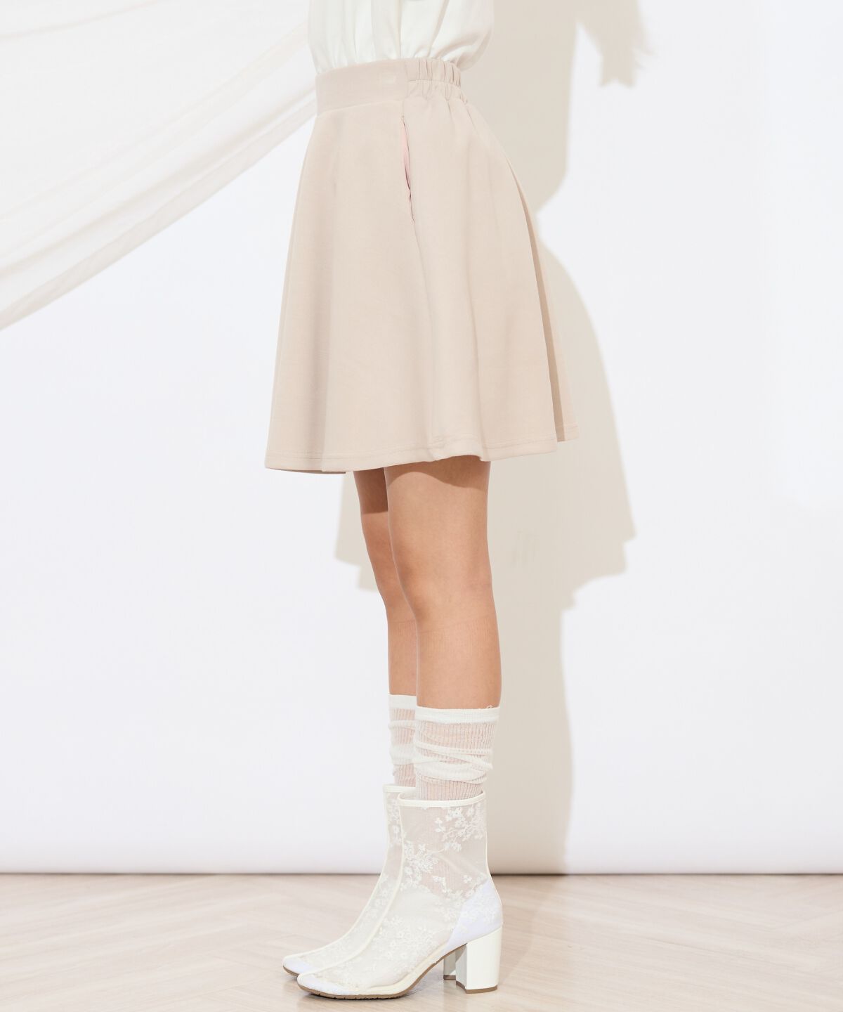 WILLSELECTION「スウェットフレアミニスカート」|フレア|