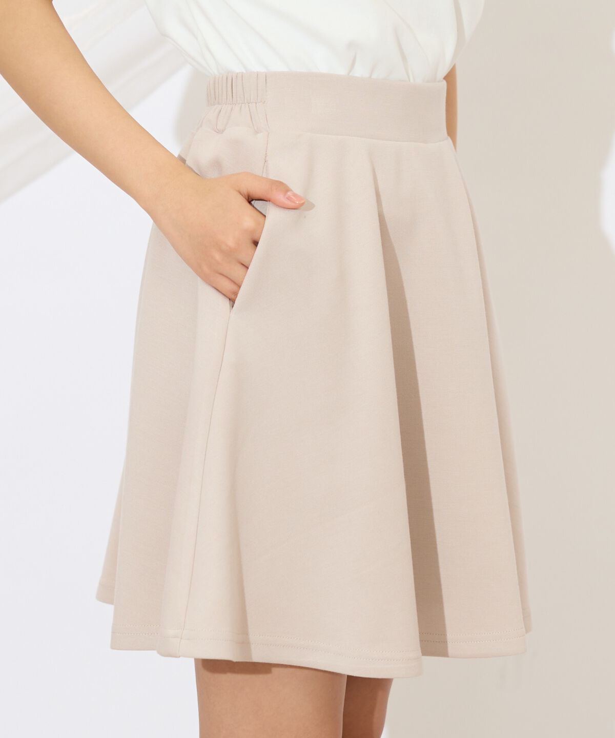 WILLSELECTION「スウェットフレアミニスカート」|フレア|