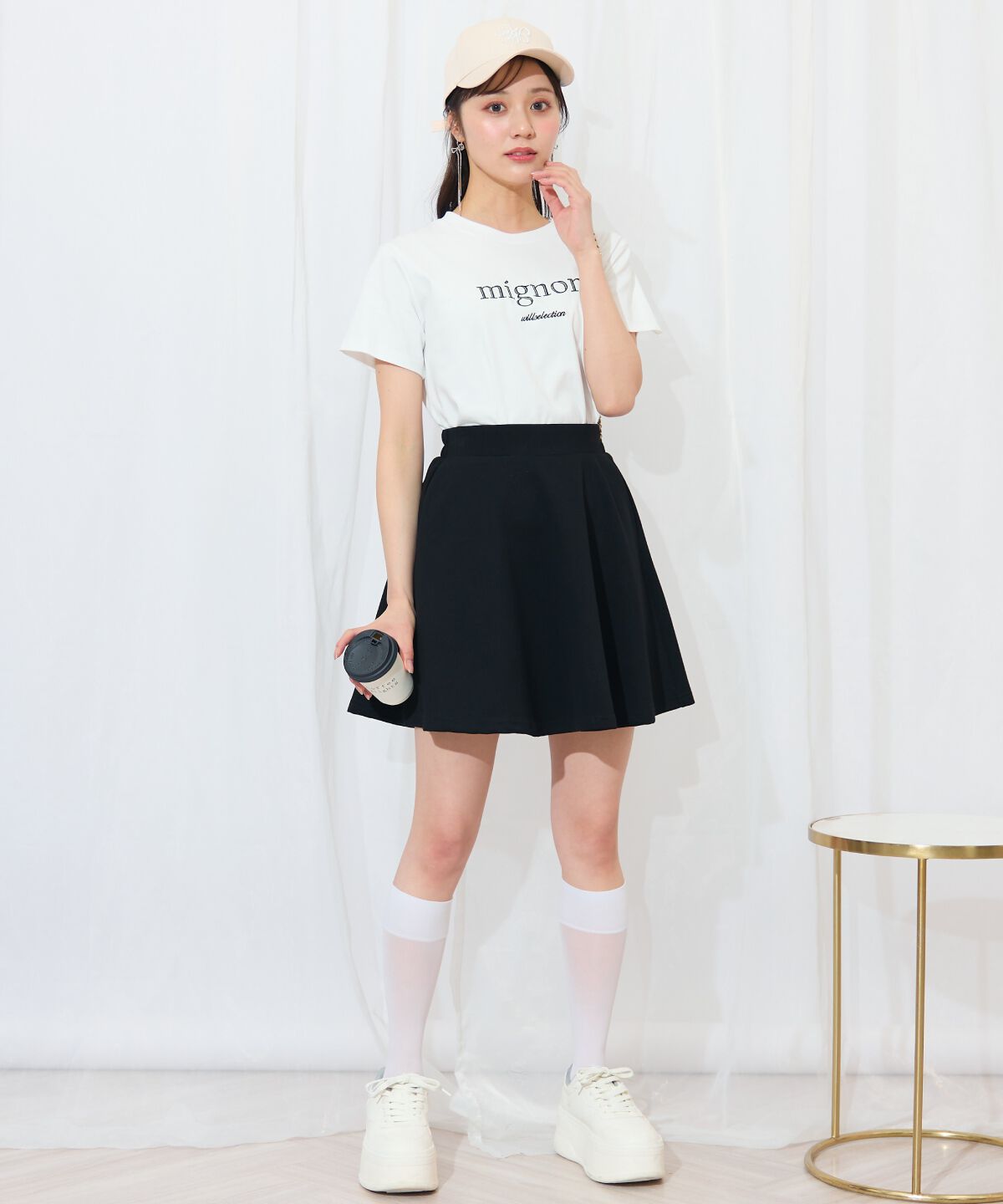 WILLSELECTION「スウェットフレアミニスカート」|フレア|