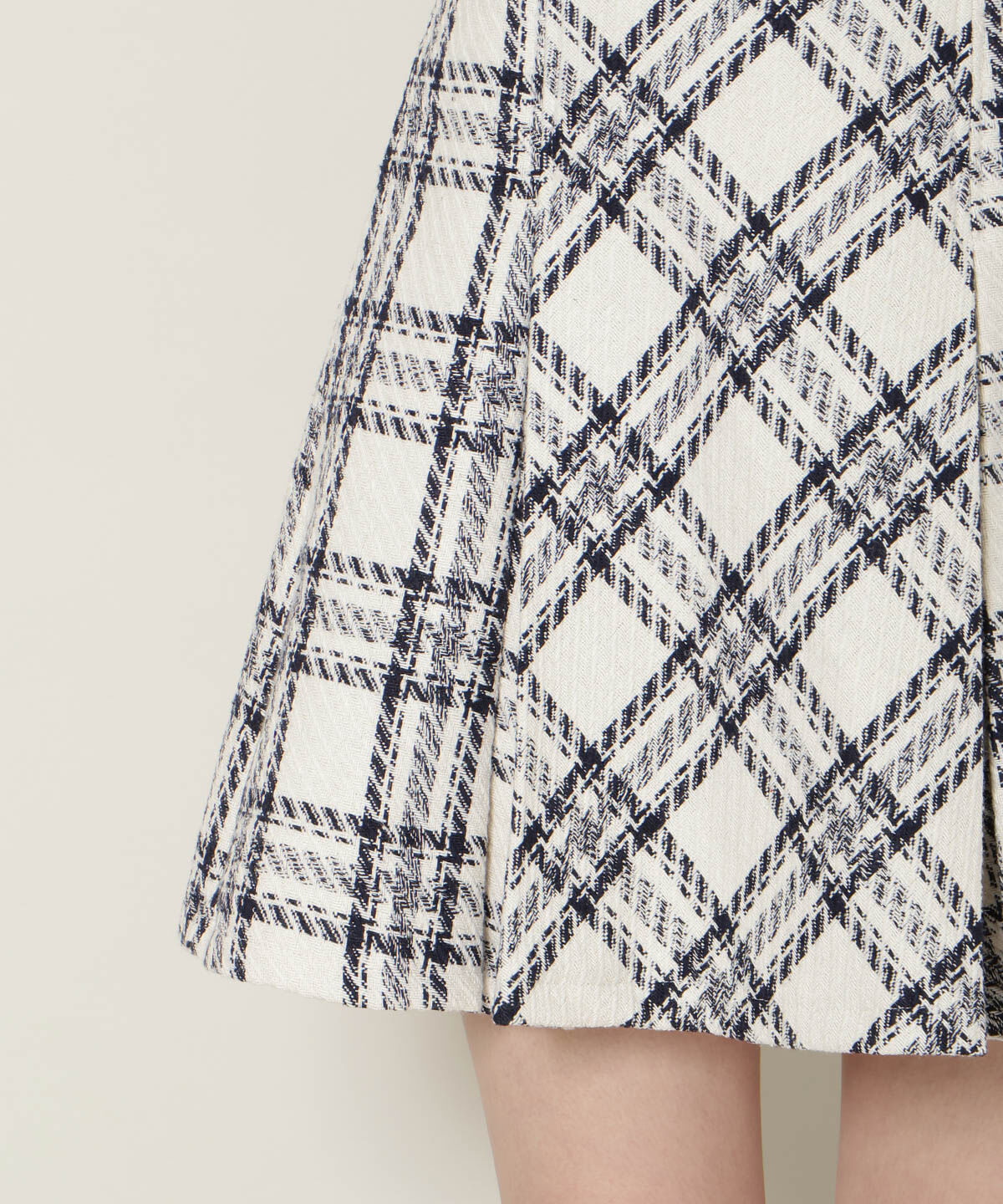 WILLSELECTION「ボックスプリーツミニスカート」|フレア|