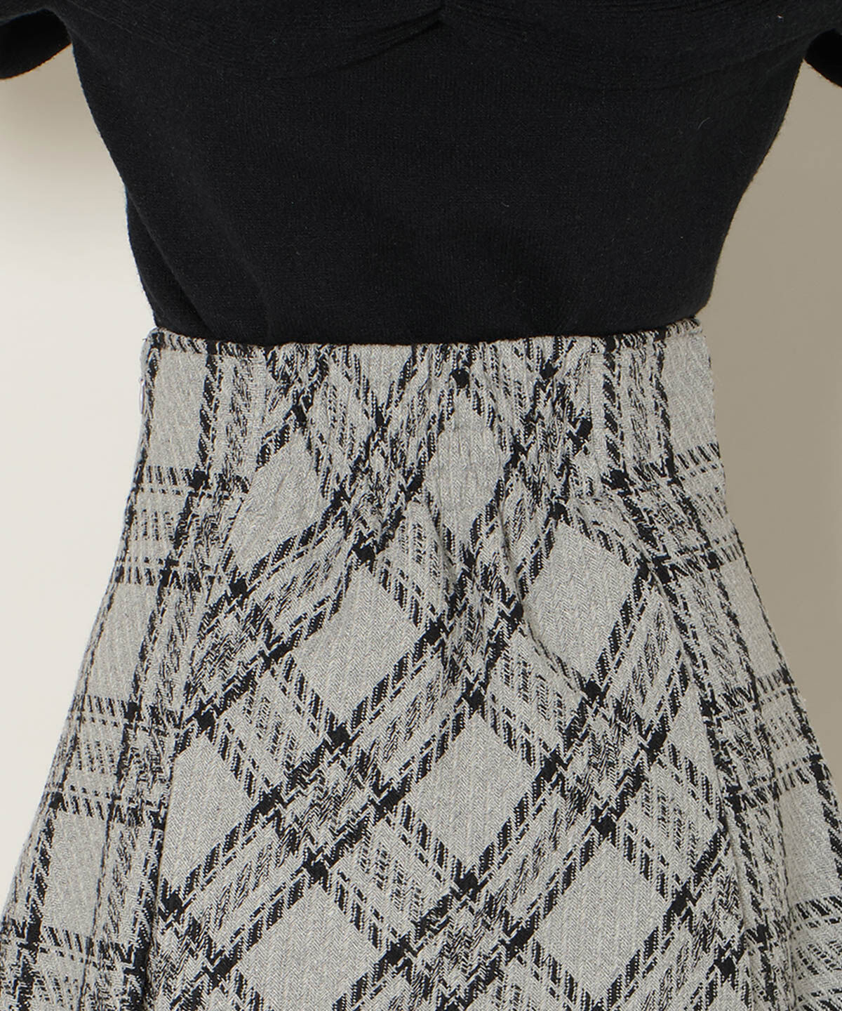 WILLSELECTION「ボックスプリーツミニスカート」|フレア|