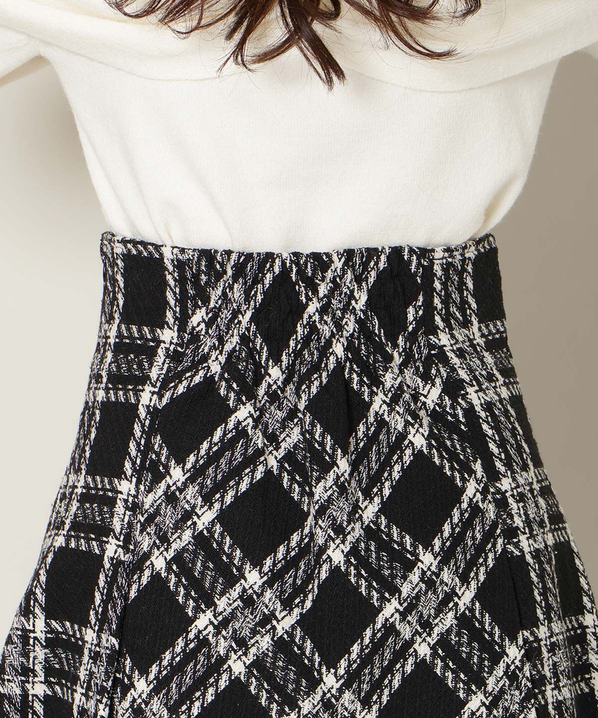 WILLSELECTION「ボックスプリーツミニスカート」|フレア|