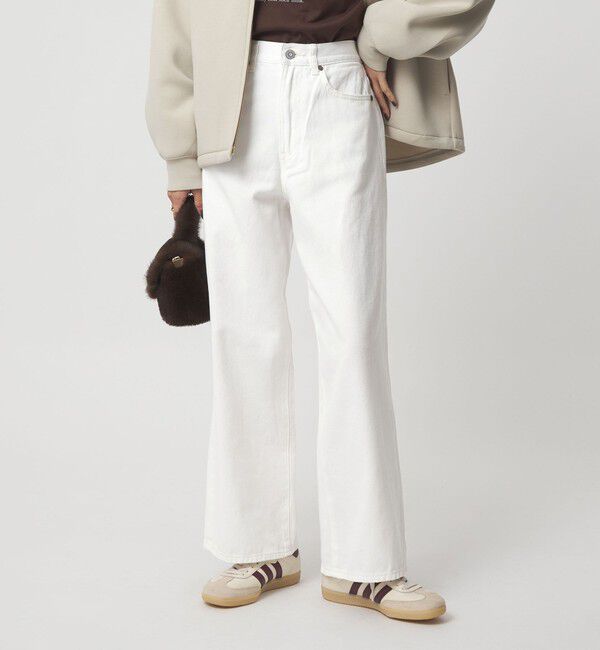 UNITED ARROWS green label relaxing「［size SHORT/TALLあり］ワイド デニム パンツ」|デニム|