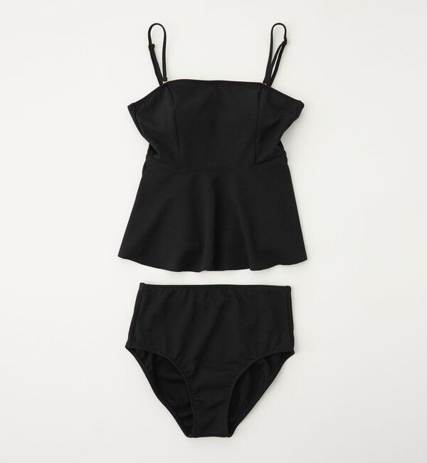 UNITED ARROWS green label relaxing「ジョーゼット風 ペプラムビスチェ&ショーツ スイムウェア / 水着」|その他|