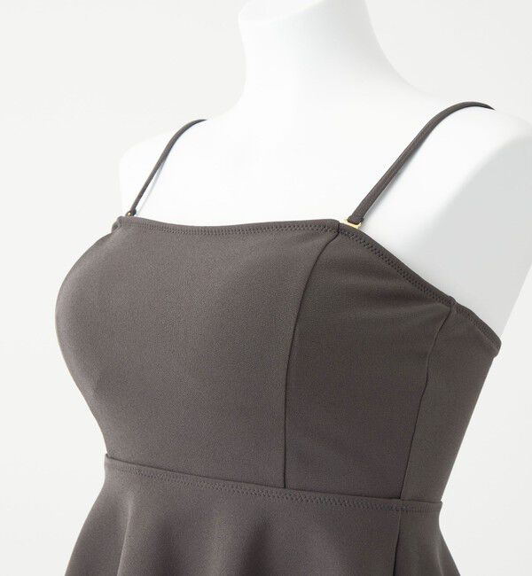 UNITED ARROWS green label relaxing「ジョーゼット風 ペプラムビスチェ&ショーツ スイムウェア / 水着」|その他|