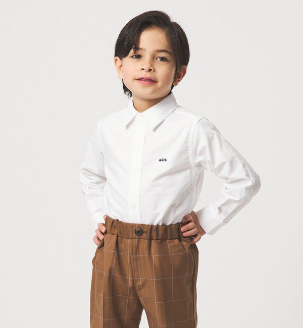 UNITED ARROWS green label relaxing「オックスシャツ / キッズ 110cm-130cm」|シャツ・ブラウス|