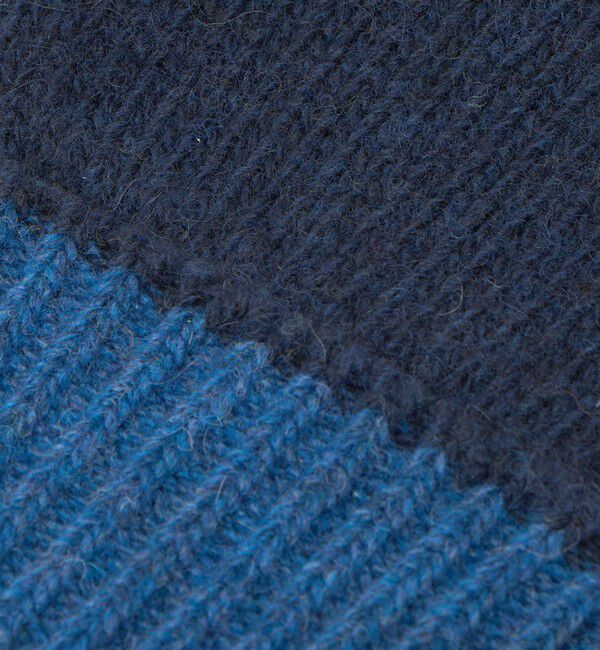 UNITED ARROWS green label relaxing「バイカラー ニット グローブ -タッチパネル対応-」|手袋|