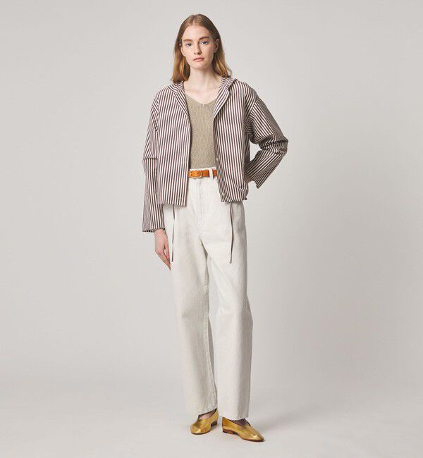 STEVEN ALAN「＜Steven Alan＞コットン シルク Vネック ニット」|ニット・セーター|