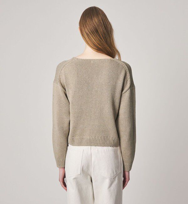 STEVEN ALAN「＜Steven Alan＞コットン シルク Vネック ニット」|ニット・セーター|