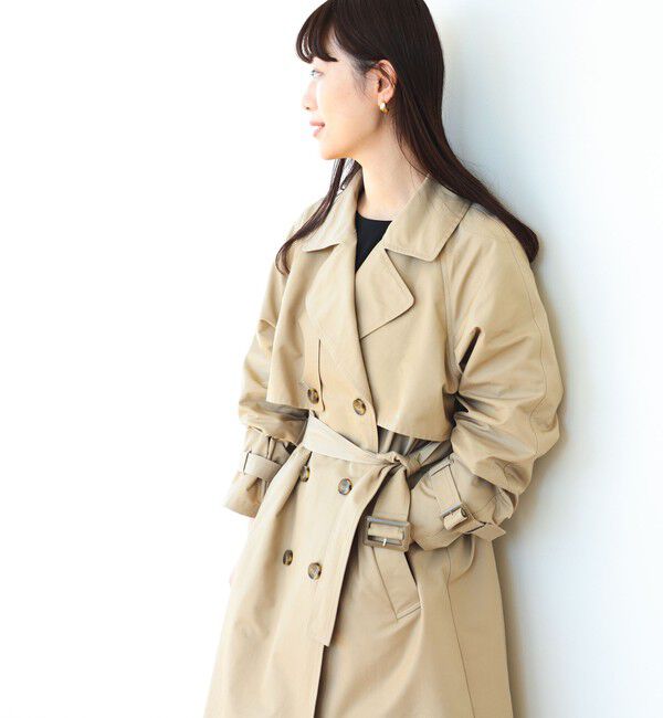 Demi-Luxe BEAMS 「ライト トレンチコート」|トレンチコート|