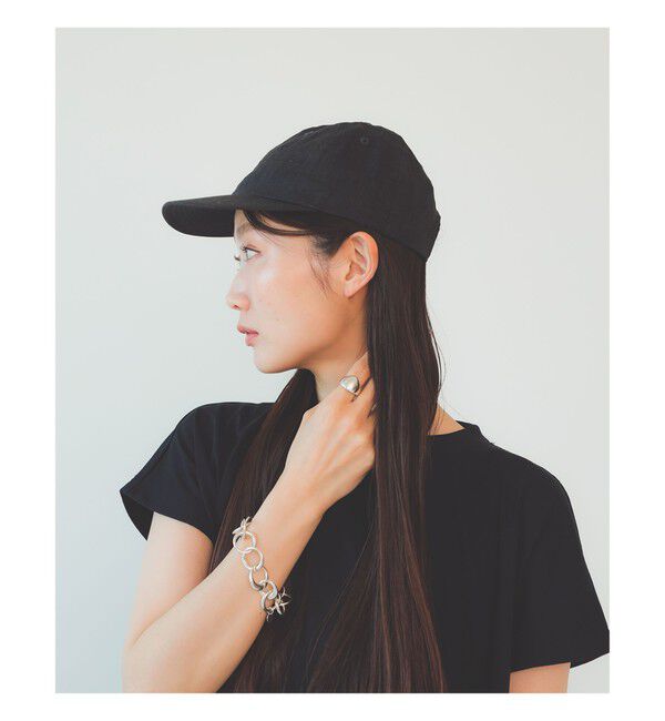 Demi-Luxe BEAMS 「YLEVE &times; KIJIMA TAKAYUKI / リネン ポプリン キャップ」|ハット|