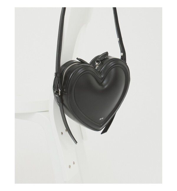Ray BEAMS 「JW PEI / Heart Shape Bag」|ショルダー・メッセンジャー|BLACK