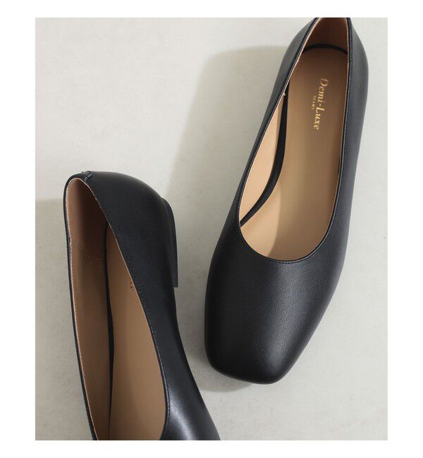 Demi-Luxe BEAMS 「フラット パンプス」|パンプス|