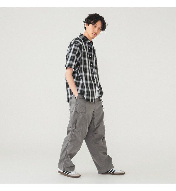 BEAMS「【別注】DANTON / ショートスリーブシャツ」|シャツ・ブラウス|