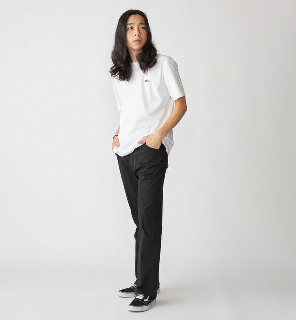 SHIPS「SHIPS: OLD ENGLISH SHIPS ロゴ クルーネック Tシャツ」|Tシャツ・カットソー|