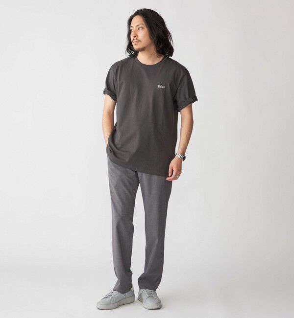 SHIPS「SHIPS: OLD ENGLISH SHIPS ロゴ クルーネック Tシャツ」|Tシャツ・カットソー|