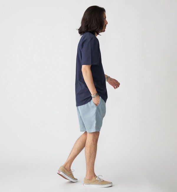 SHIPS「SHIPS: OLD ENGLISH SHIPS ロゴ クルーネック Tシャツ」|Tシャツ・カットソー|