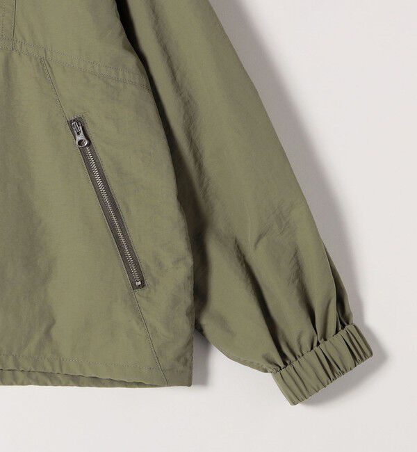 quaranciel「quaranciel:〈洗濯機可能〉ライト フーディー ナイロン ダブルジップ ブルゾン」|ブルゾン・スタジャン|