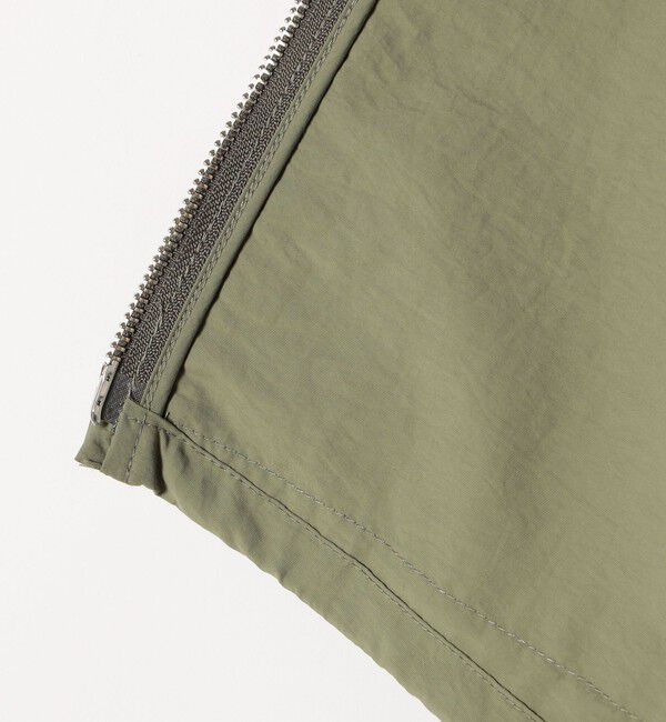 quaranciel「quaranciel:〈洗濯機可能〉ライト フーディー ナイロン ダブルジップ ブルゾン」|ブルゾン・スタジャン|