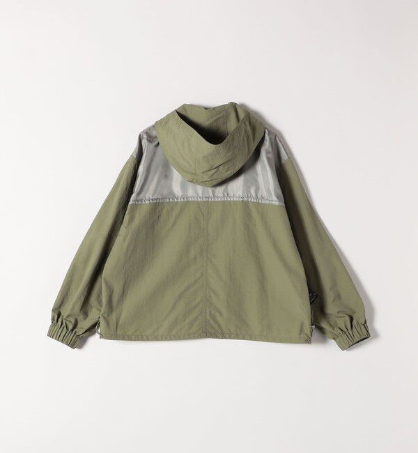 quaranciel「quaranciel:〈洗濯機可能〉ライト フーディー ナイロン ダブルジップ ブルゾン」|ブルゾン・スタジャン|
