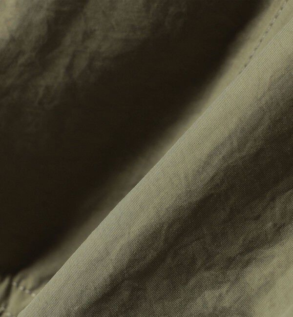 quaranciel「quaranciel:〈洗濯機可能〉ライト フーディー ナイロン ダブルジップ ブルゾン」|ブルゾン・スタジャン|