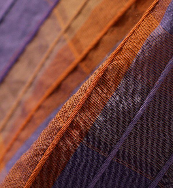 SHIPS for women「〈手洗い可能〉DEVEAUX マドラス チェック ギャザー パンツ」|その他|