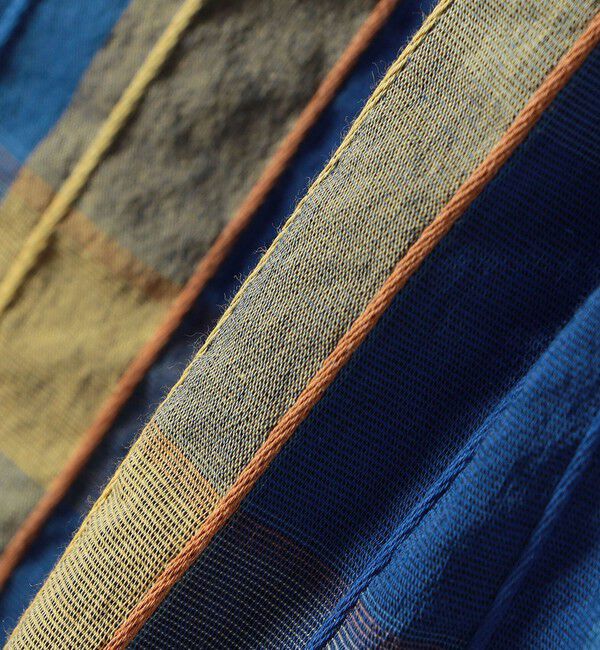 SHIPS for women「〈手洗い可能〉DEVEAUX マドラス チェック ギャザー パンツ」|その他|