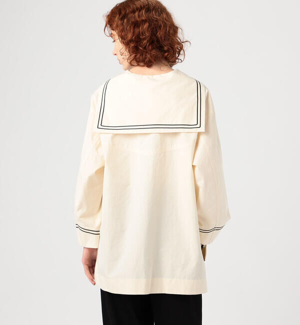 TOMORROWLAND BUYING WEAR「UNION LAUNCH セーラーカラーブラウス」|シャツ・ブラウス|