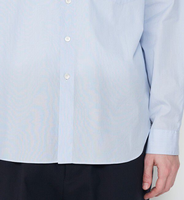 GALERIE VIE「コットンブロード スタンドカラー ポケットシャツ」|シャツ・ブラウス|