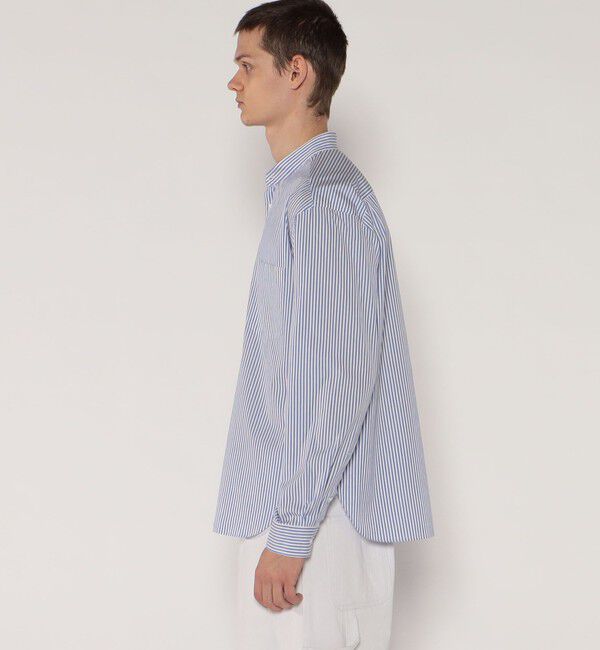 GALERIE VIE「コットンブロード スタンドカラー ポケットシャツ」|シャツ・ブラウス|