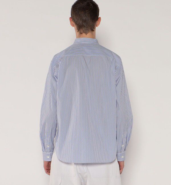 GALERIE VIE「コットンブロード スタンドカラー ポケットシャツ」|シャツ・ブラウス|