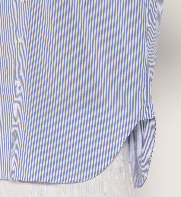 GALERIE VIE「コットンブロード スタンドカラー ポケットシャツ」|シャツ・ブラウス|