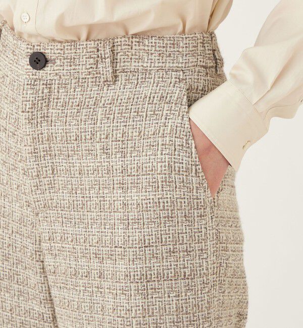 GALERIE VIE「ノンミュールツイード カーゴパンツ」|カーゴ|