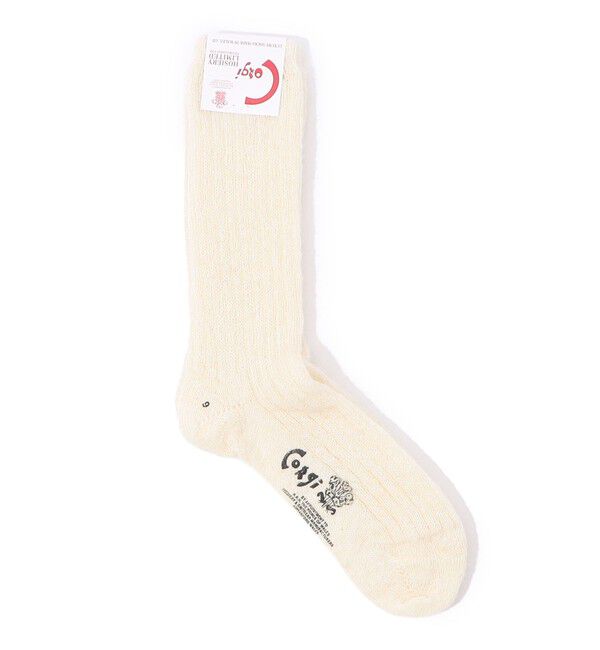 TOMORROWLAND GOODS「corgi Mohair Socks」|ソックス|11 ホワイト