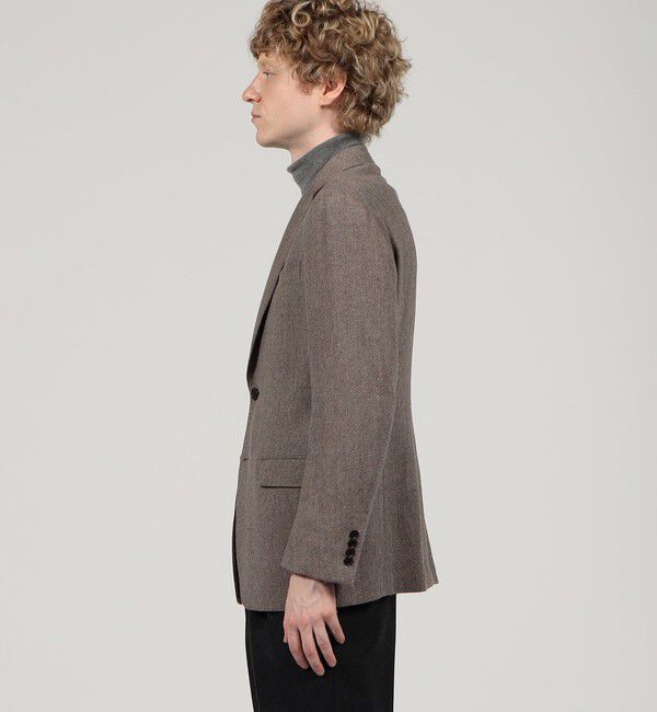 TOMORROWLAND MENS「ウールカシミヤ シングルブレステッド 2Bジャケット ZEGNA TROFEO CASHMERE」|テーラードジャケット|