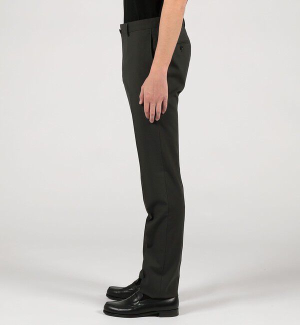 TOMORROWLAND MENS「Super130'sウール ノープリーツ スリムスラックス DRAGO」|スラックス|