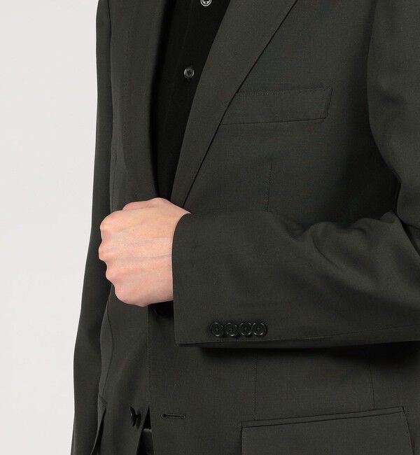 TOMORROWLAND MENS「Super130'sウール シングルブレステッド2Bジャケット DRAGO」|テーラードジャケット|
